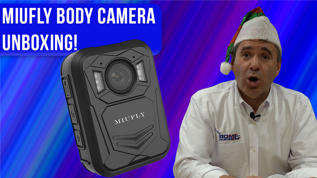 MIUFLY Body Cam Unboxing